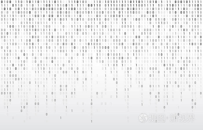数字二进制代码.