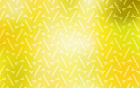浅黄色矢量图案，多边形样式。 现代抽象插图与彩色三角形。 为你的广告设计聪明。