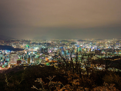 韩国首尔市的美丽建筑