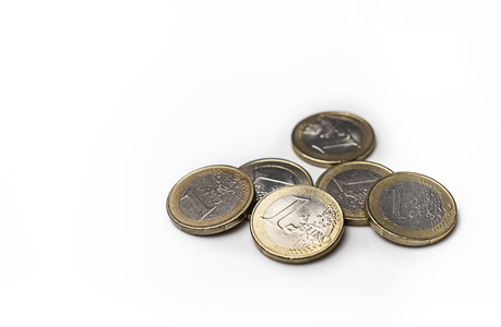 欧洲联盟的欧元硬币钱