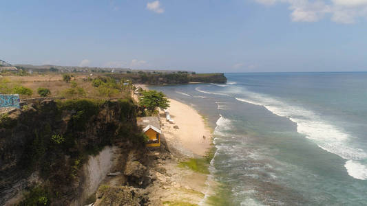 印度尼西亚海滩巴里的海景