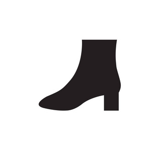 s shoe. Menu item in the web design