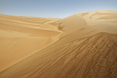 沙漠中美丽的沙丘