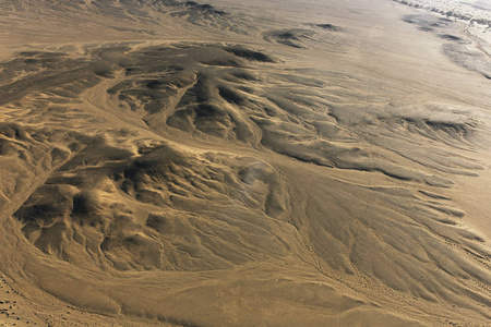 热气球旅行非洲沙漠图片
