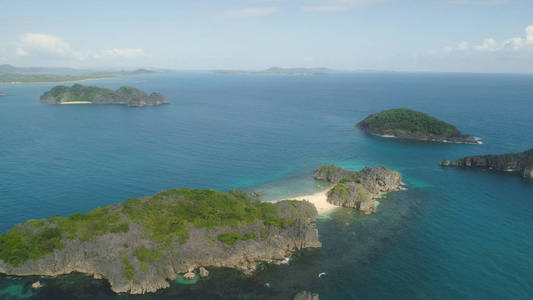 菲律宾 Camarines 卡拉莫安群岛海景