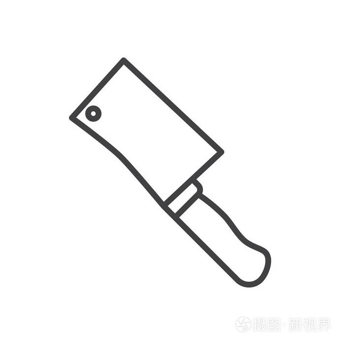 符号标志插图. 可编辑笔画. 像素完美图形