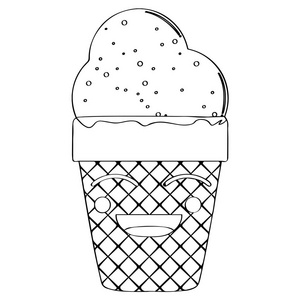 快乐冰淇淋蛋筒