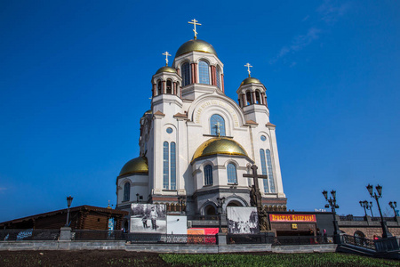 俄罗斯耶卡捷琳堡东正教教堂