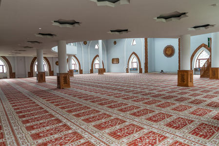 萨拉热窝内部的istiqlal清真寺