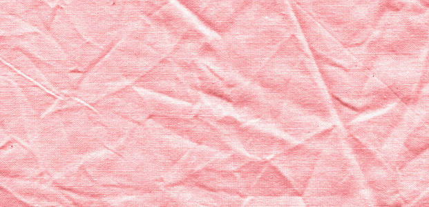 表面粉红色的纹理。 粉色亚麻背景。 粉红色亚麻布纹理布