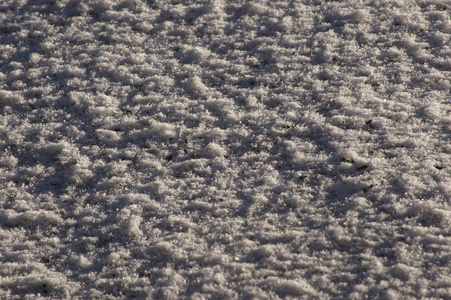 新鲜的白雪作为图片背景