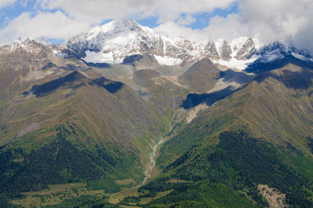 佐治亚州的山景