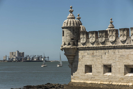 欧洲历史建筑地标里斯本葡萄牙