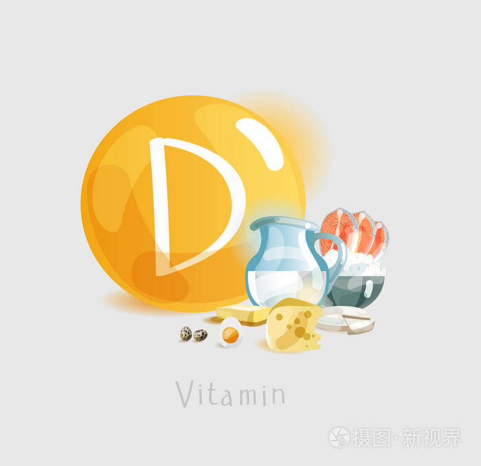 食物中的维生素d天然有机食品富含维生素d健康时间