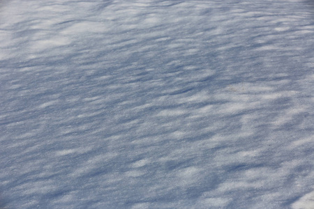 冬季雪表面抽象自然背景