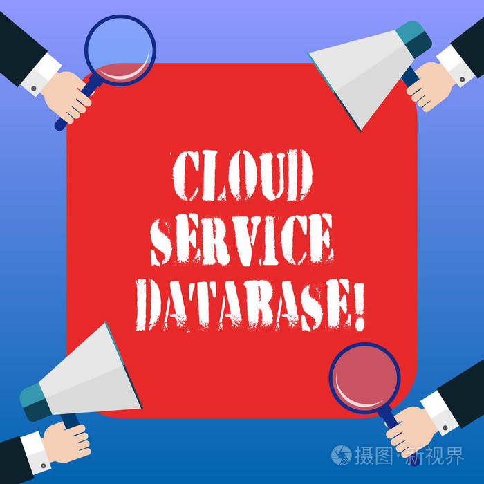 手写文本云服务数据库。概念含义优化的虚拟化