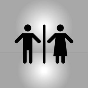 WC男女名师。厕所图标。厕所标志。符号设平面联室内设计百度云图片
