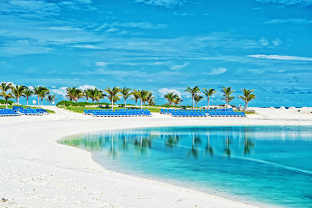 巴哈马大马镫岛热带海滩图片