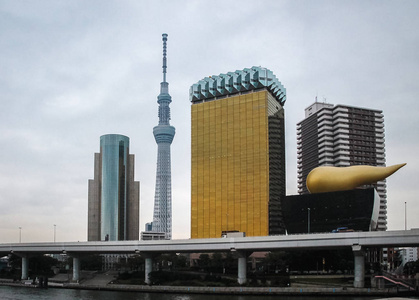 东京天际线日本东京天树塔