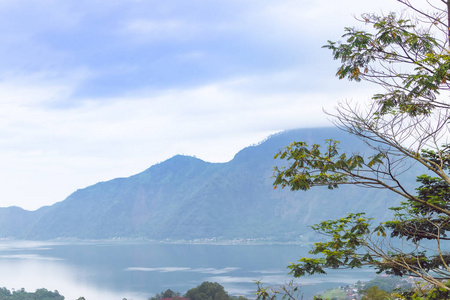 巴图尔的美丽景观, 巴厘岛, 印度尼西亚