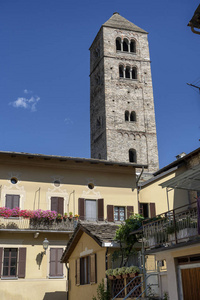 意大利皮埃蒙特中世纪圣玛丽亚教堂