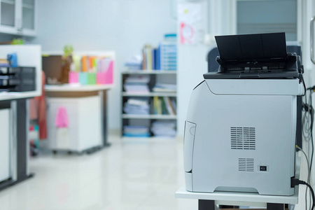 办公室打印机扫描仪或激光复印机