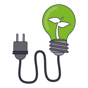 绿色能源生态概念
