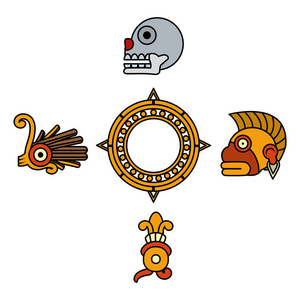 土著传统文化土著符号插图图片