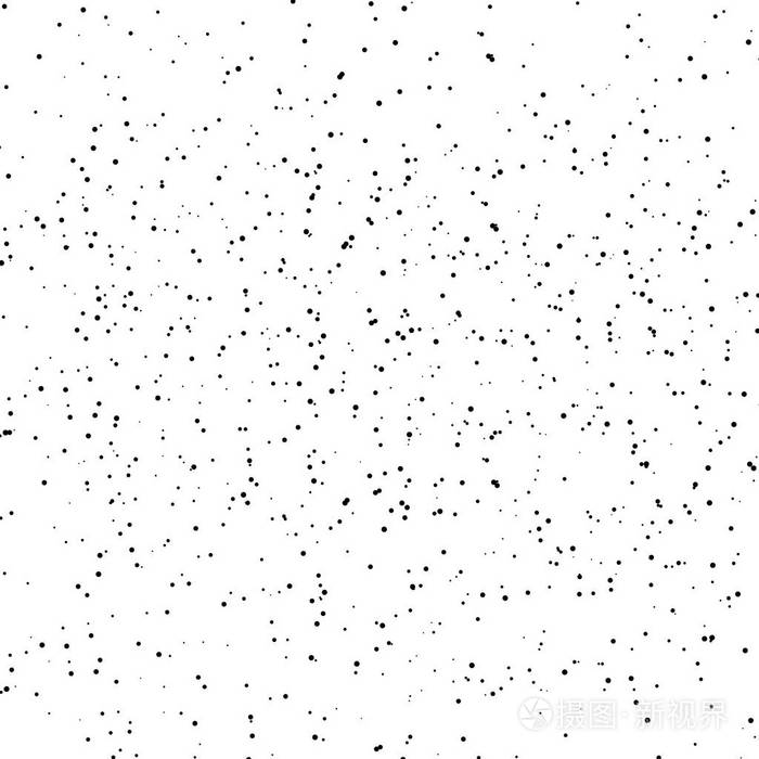 星星点点,点点散落在白色抽象背景矢量插图上