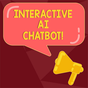 显示交互式 ai chatbot 的文本符号。模拟 huan模拟对话的 hapaphone 照片和带有反射的空白矩形颜色语音气泡