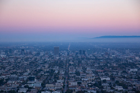 美国洛杉矶的美丽景色