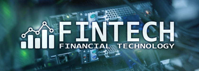 Fintech 金融技术。业务解决方案和软件开发