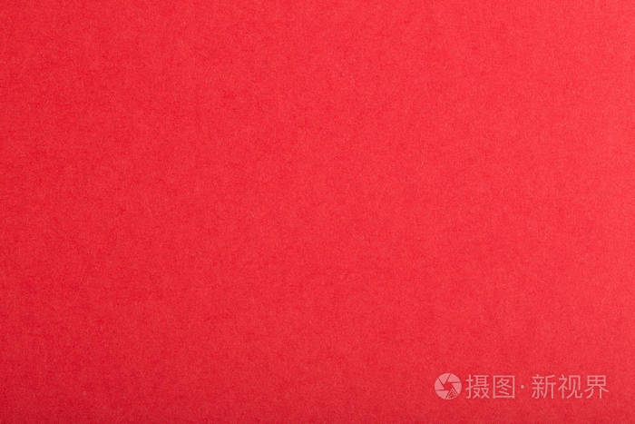红色纸张纹理或背景. 空白的红色页面.