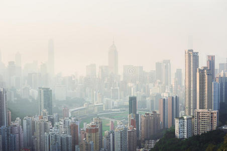 香港跑马地空气污染严重