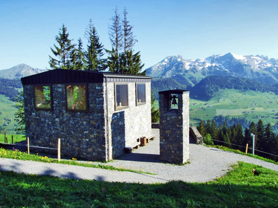 瑞士圣加伦州的克格登堡地区的山礼拜堂，或贝尔加佩尔，