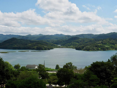 韩国昌居大冲湖风光