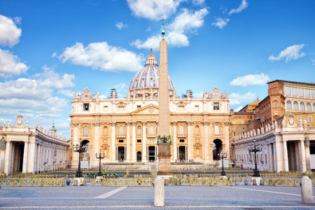 s Basilica and square in Vatican City, Rome