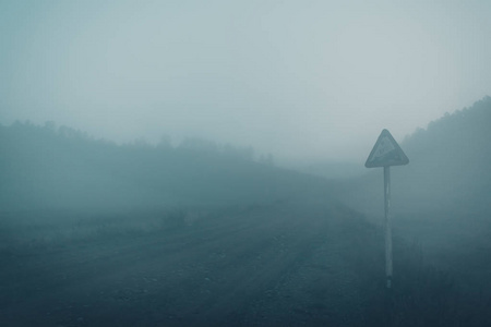 雾中的神秘之路
