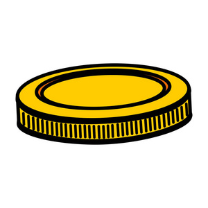 彩色金属硬币货币现金货币插图