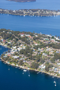 s largest salt water lake. Lake Macquarie  New South Wales Aust