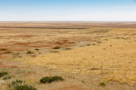 蒙古戈壁沙漠的美丽景观