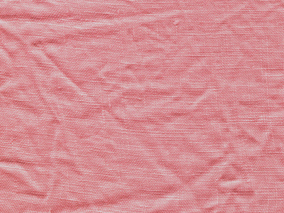 表面粉红色的纹理。 粉色亚麻背景。 粉红色亚麻布纹理布