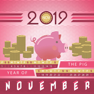 小猪银行业务投资激励载体日历2019