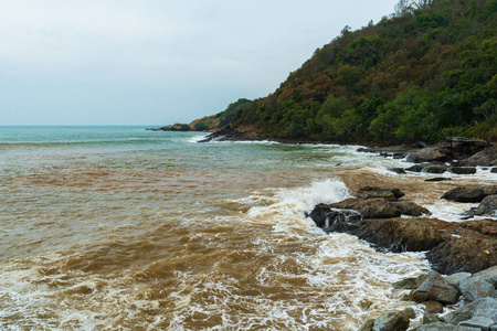 泰国麻科萨美国家公园Khao Laemya海浪
