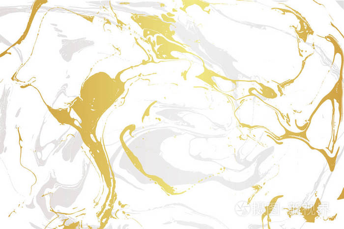 墨水大理石纸的纹理. 抽象绘画. 美丽的现代背景.