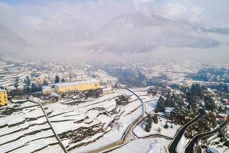 Anna  Convent of San Lorenzo  Aerial view