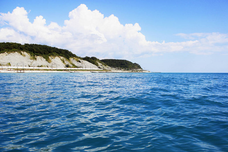 在海里的岛屿