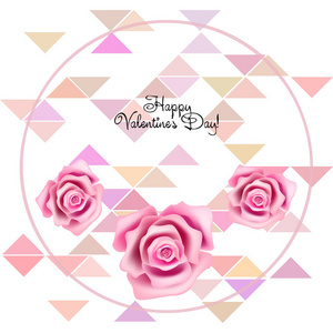 s Day, rose, flower, greeting card, vector background