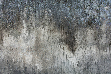 旧脏水泥墙背景。 混凝土墙脏背景