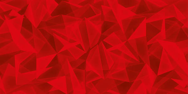 抽象的红色背景玻璃水晶纹理多三角形壁纸矢量设计